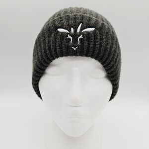 PENBOK | cuffed embroidered logo knit beanie